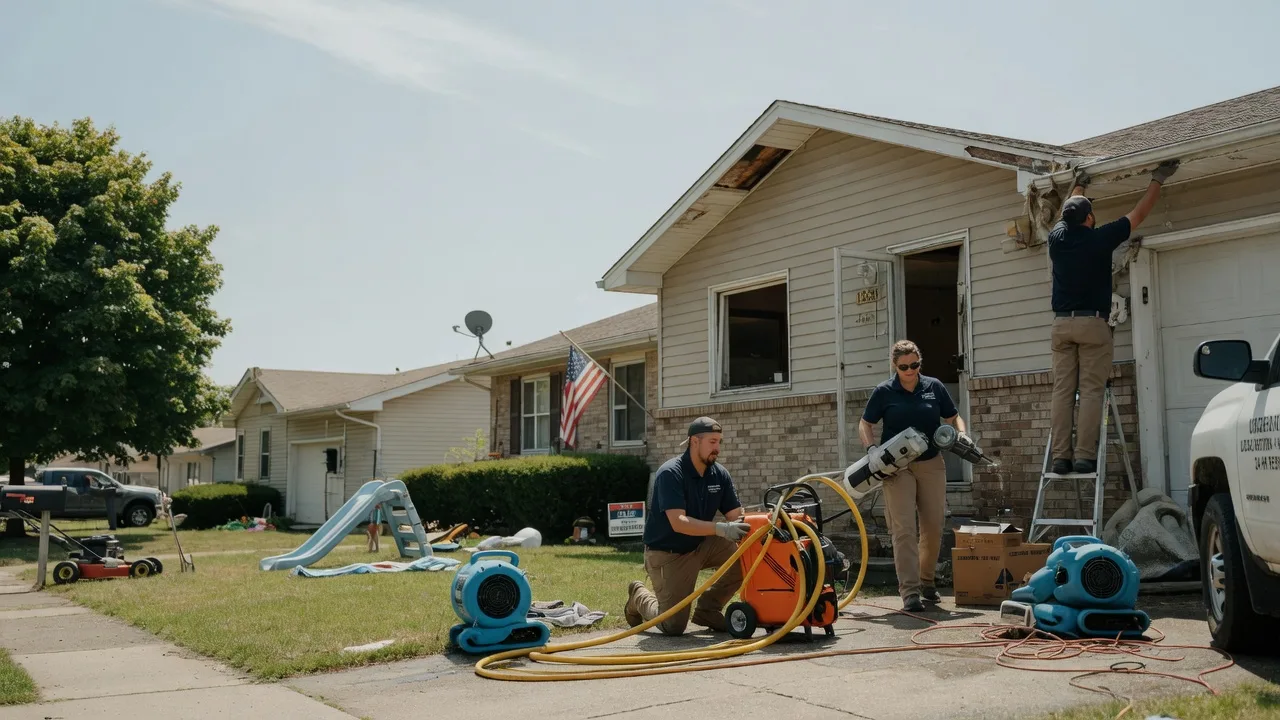 Water Damage Restoration in Sawyerville, IL near me